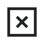 Close Square SVG Icon